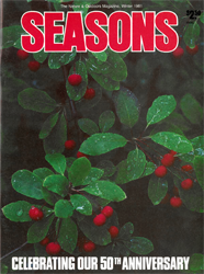 ON Nature Magazine Winter 1981 cover